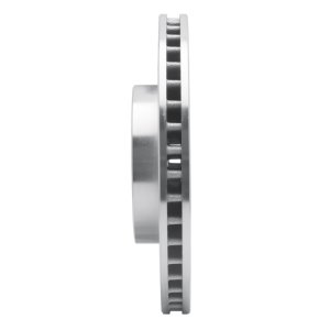 Volvo 960 Brake Rotor (1) - Front Right - R1 Concepts - Drilled & Slotted - Silver - `95-`04